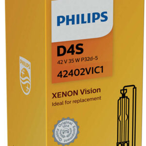 Автолампа Ксенон Philips D4S 42402 VI 42V 35W P32d-5 C1 (шт.)