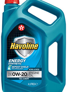 Олива моторна Texaco Havoline Energy 0W-20, 4л (шт.)